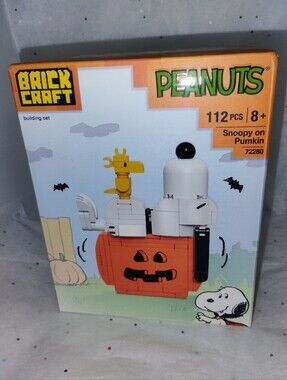 NEW BRICKCRAFT HALLOWEEN SNOOPY DIY SET